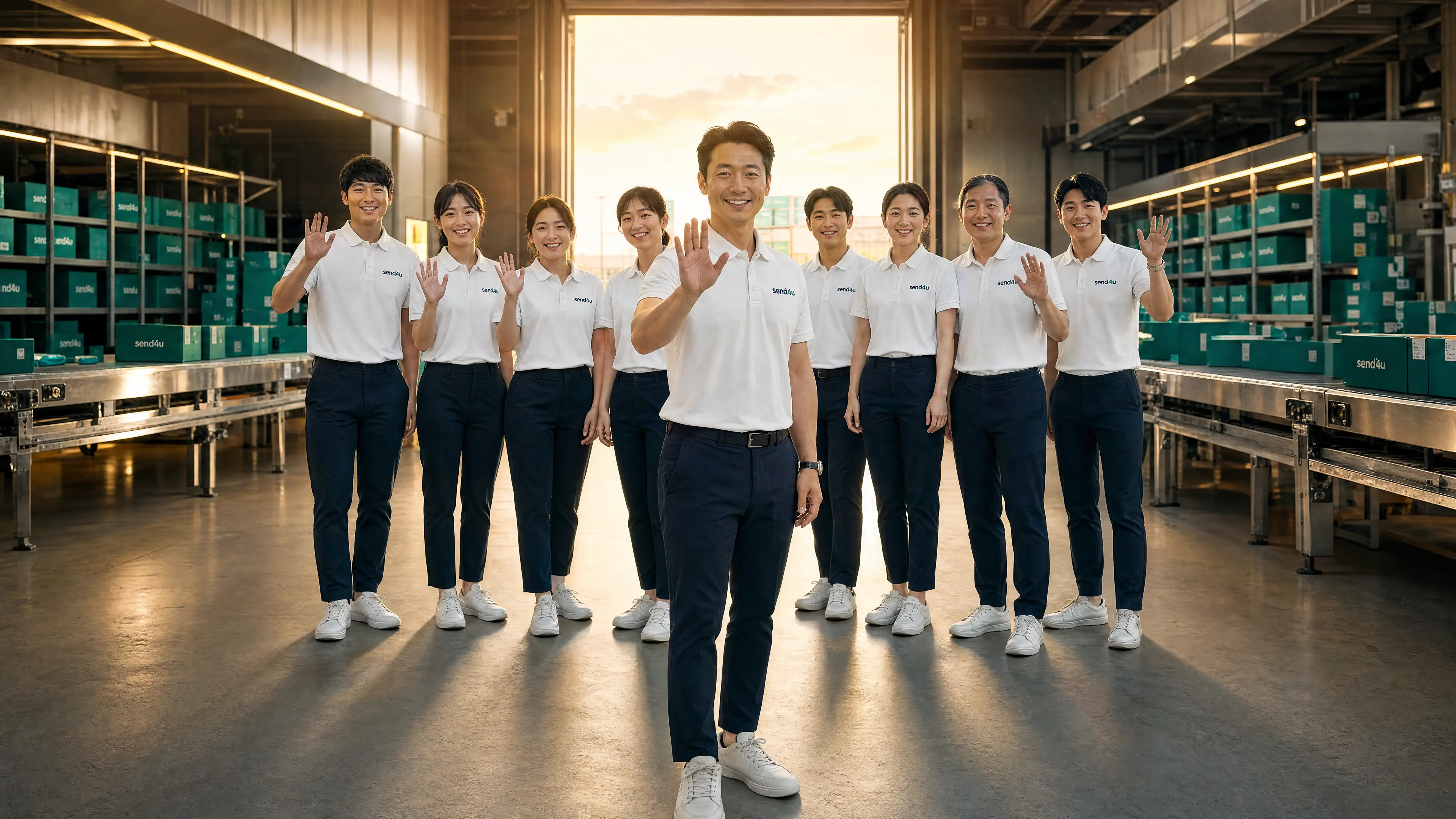 샌드포유 물류센터 팀 — 쇼피 배대지 검수·재포장·출고